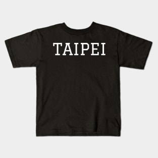 Taipei, Taiwan Kids T-Shirt